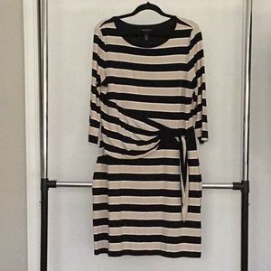White House Black Market striped dress